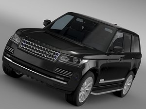 3ds max range rover sentinel l405