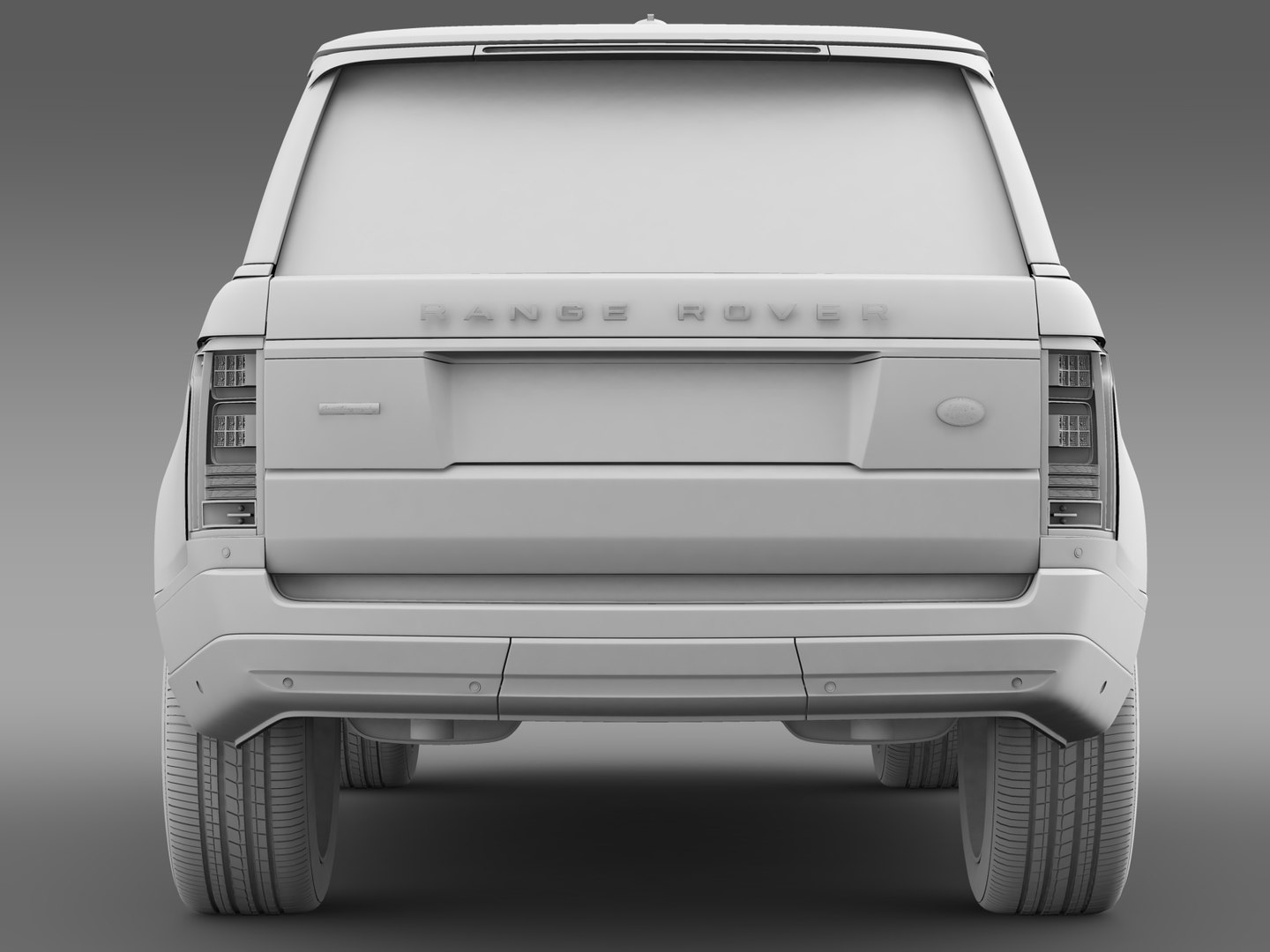 3ds Max Range Rover Sentinel L405