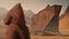 3D model Star Wars Jawa Sandcrawler in Desert