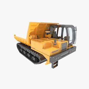 dumper morooka crawler 3d max