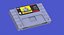 3D snes cartridge super model