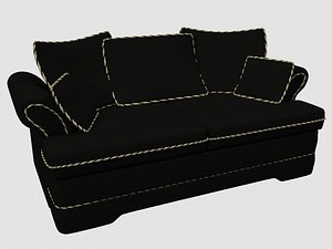 love seat 3d model