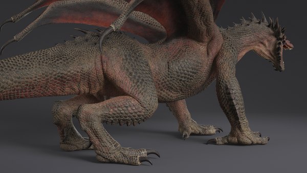 3D Dragon XO No Rig - TurboSquid 1895638