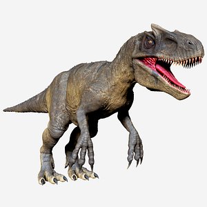 Dinosaur Allosaurus Sculpt Project