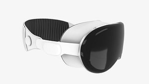 Apple vision pro 3D model