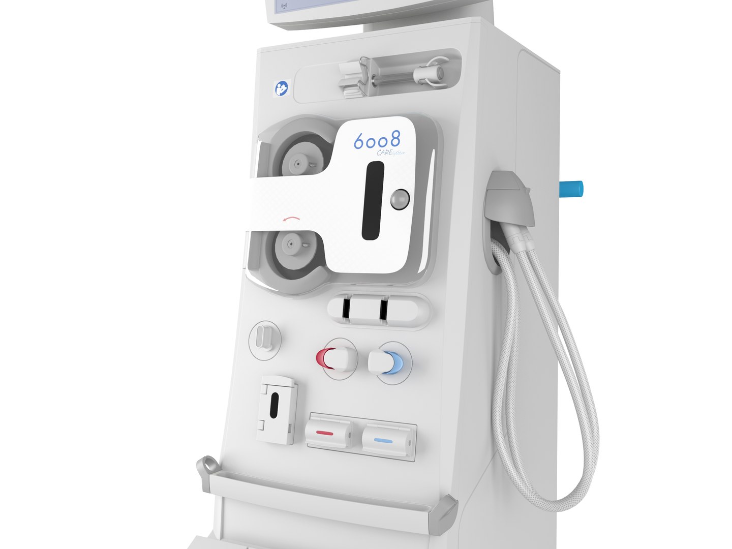 Fresenius 6008 Hemodialysis Model TurboSquid 1204796