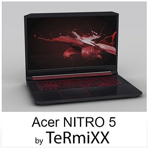 3D notebook acer nitro 5 model