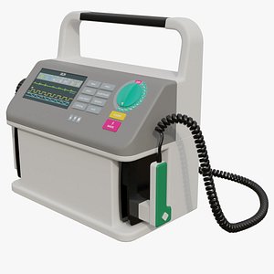 3D model Defibrillator 1 Basic