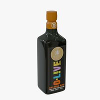 Olive bottle from O-LIVE PBR and SubD Ready
