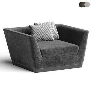 FOREVER ARMCHAIR Se 3D model