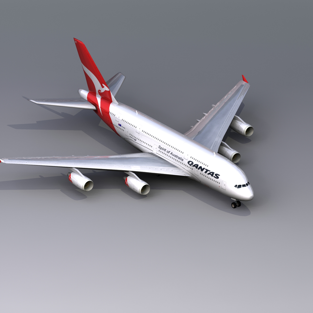 カンタス航空A380 1/200モデル QANTAS Airbus A380 1/200スケール