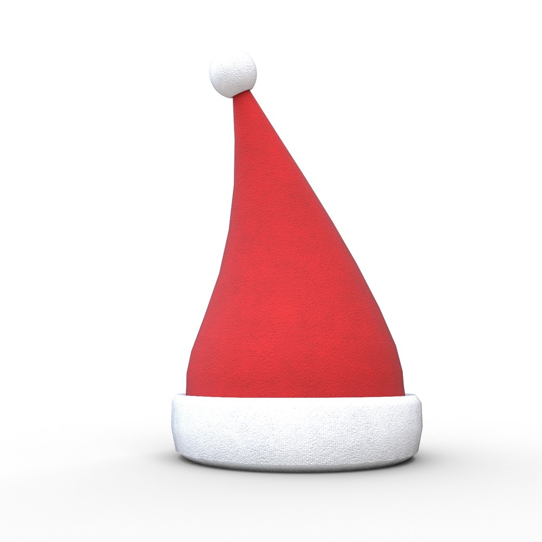 christmas santa claus hat 3D model https://p.turbosquid.com/ts-thumb/Xk/vBvbi6/HXDyPFfn/3/jpg/1608493375/1920x1080/fit_q87/c065c0eacddb3d16ed0e86efe458922bc186aca2/3.jpg