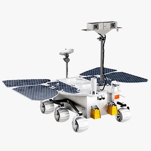 3D model Tianwen-1 Mars Rover Zhurong