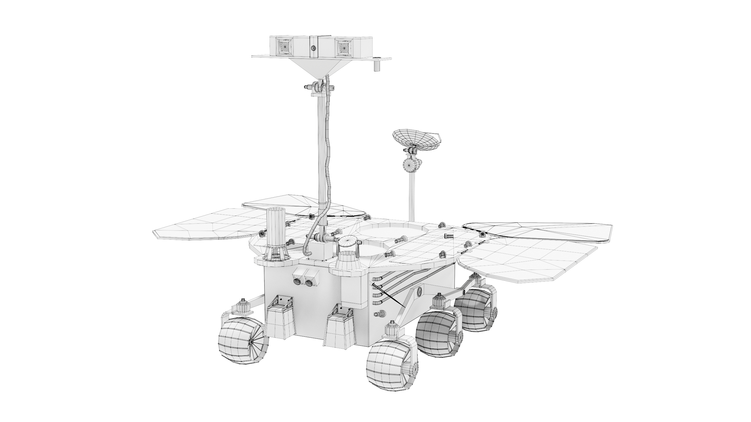 Tianwen-1 Mars Rover Zhurong Modelo 3D - TurboSquid 1862663