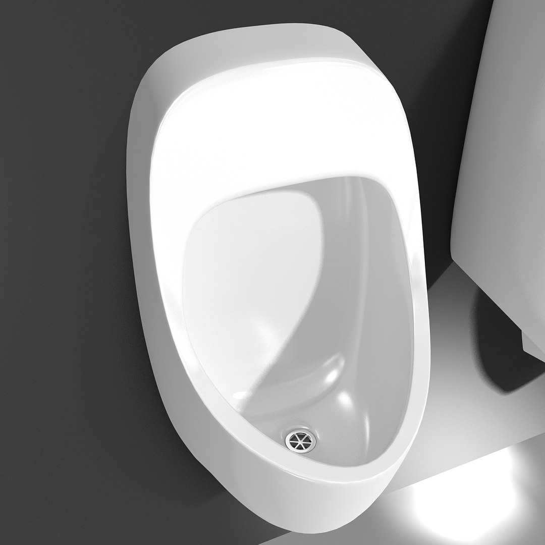 Laufen Urinal 3d Model