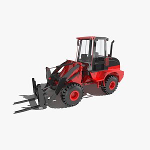 3ds max forklift lift truck fork