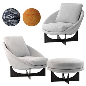armchair Minotti Lido 2021 collection model