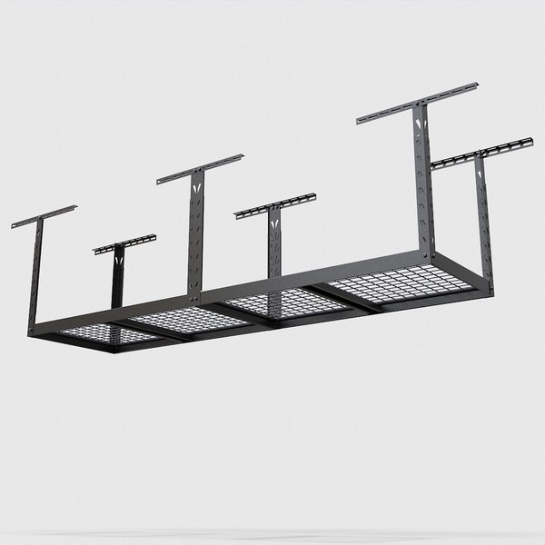 1 Overhead Storage Rack 2400 x 600 3D 모델 TurboSquid 2053758