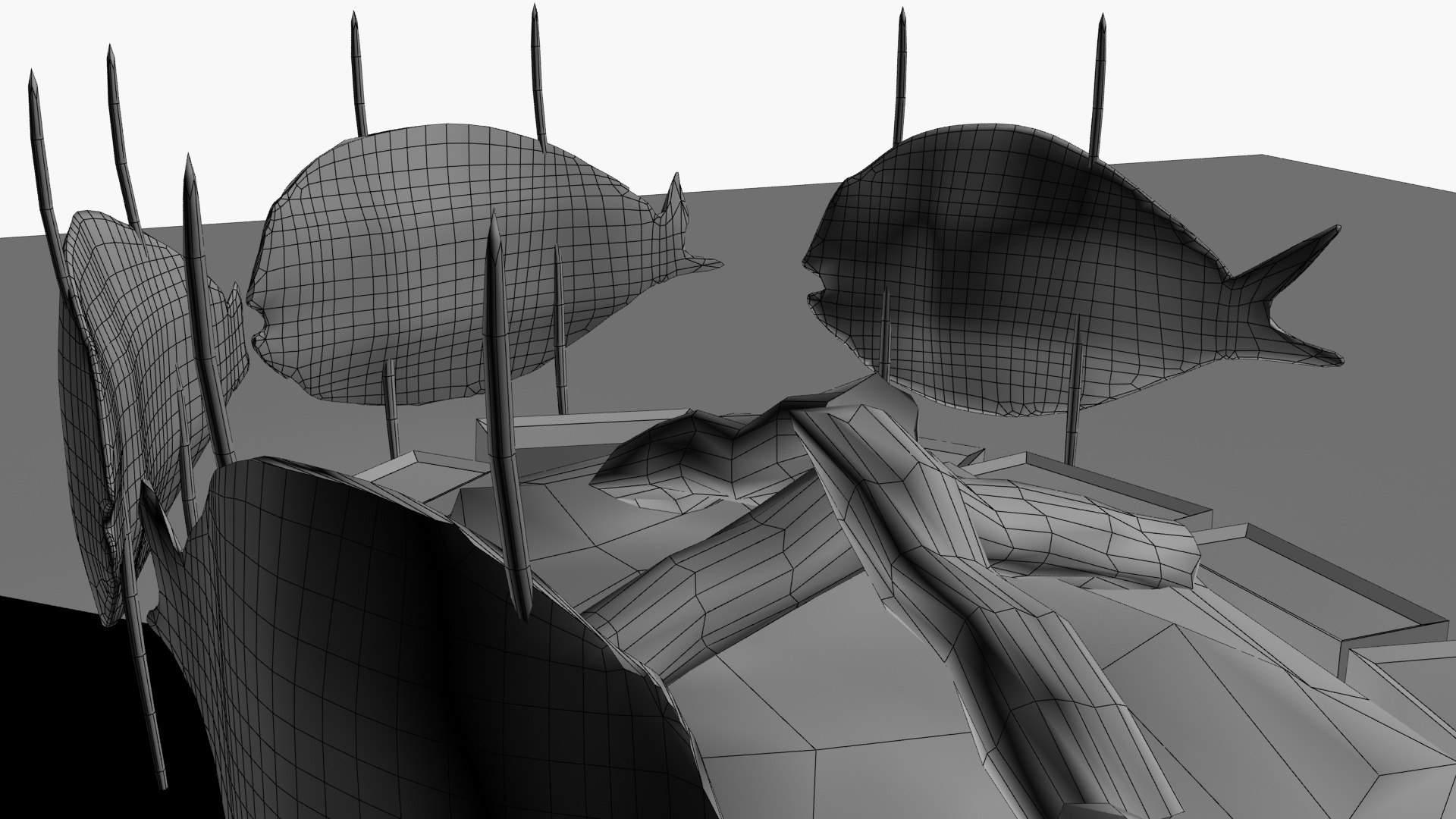 Masgoof Smoked Fish 3D - TurboSquid 1837810