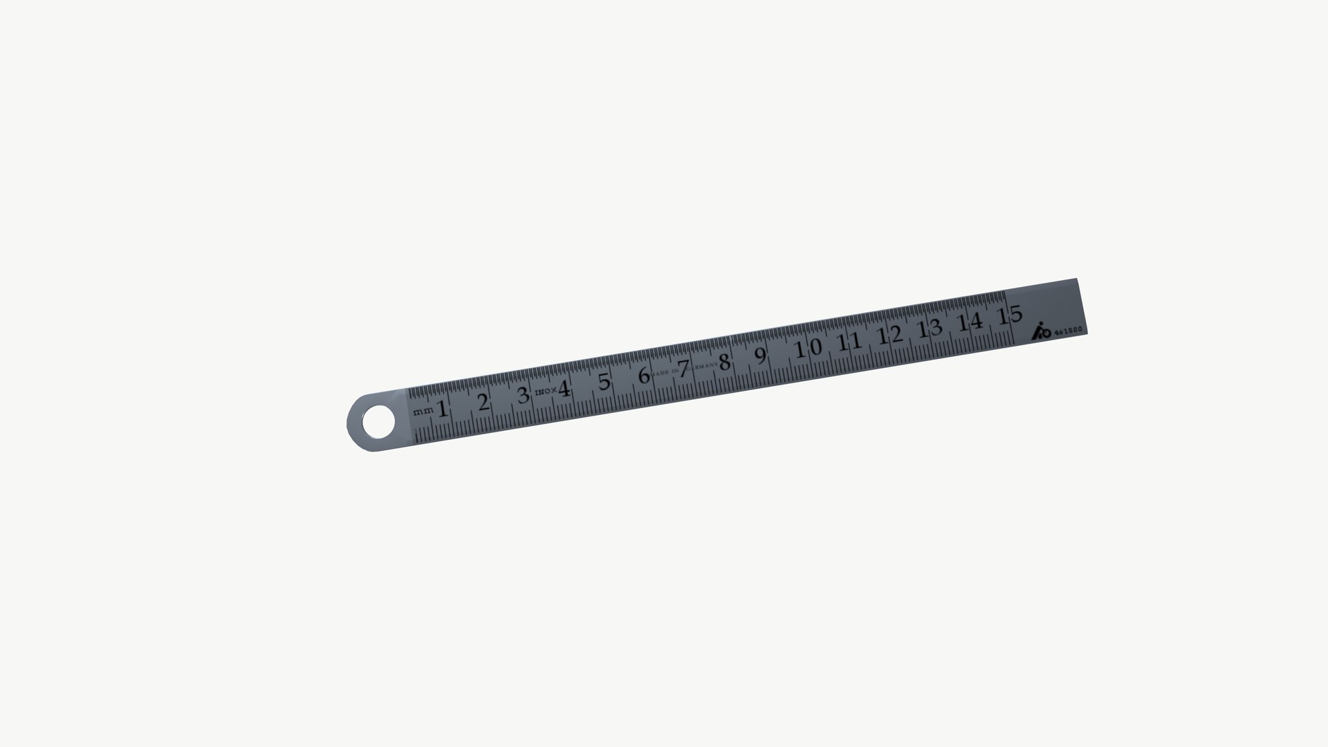 3D Steel Ruler - TurboSquid 2391890