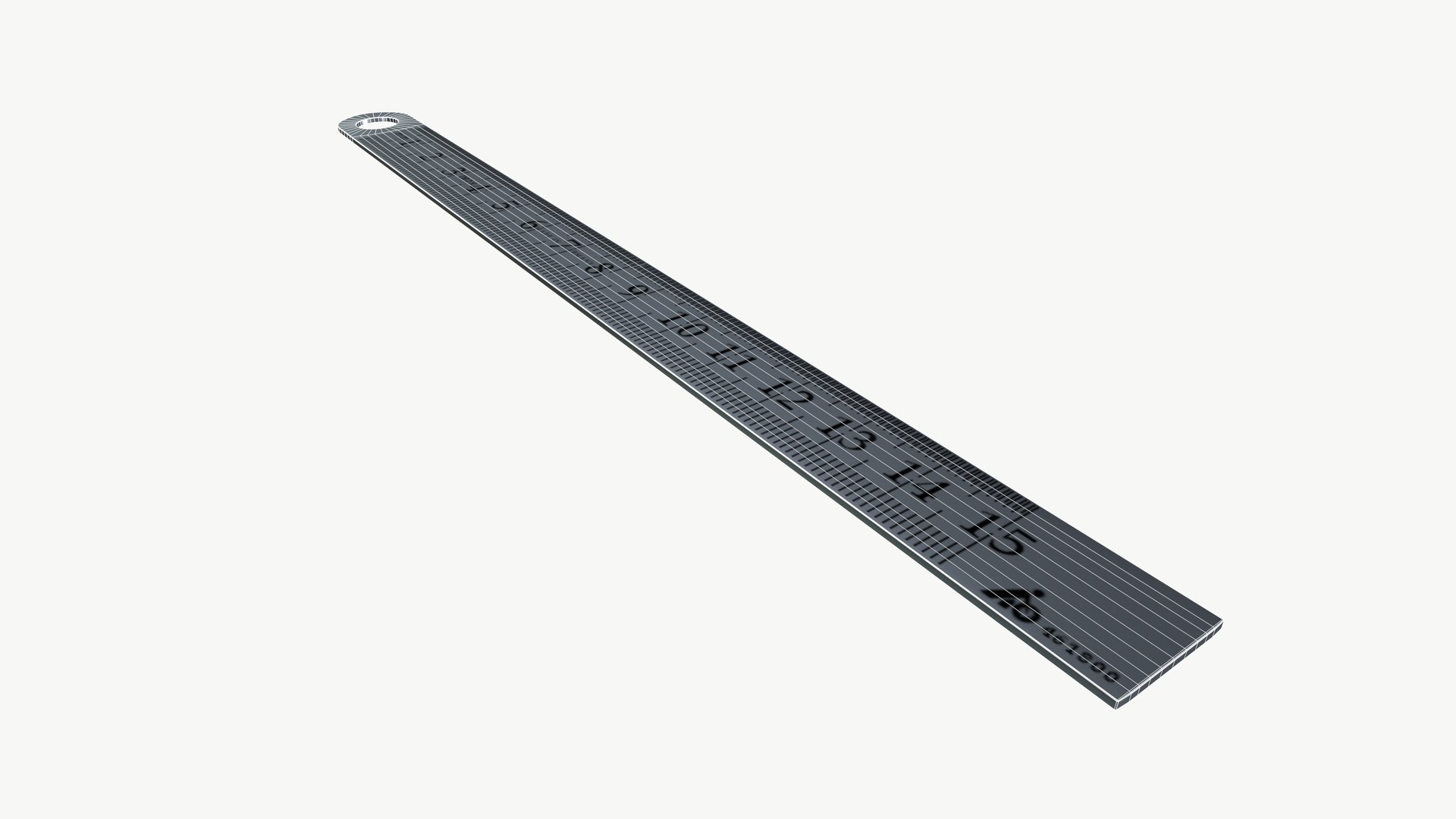 3D Steel Ruler - TurboSquid 2391890
