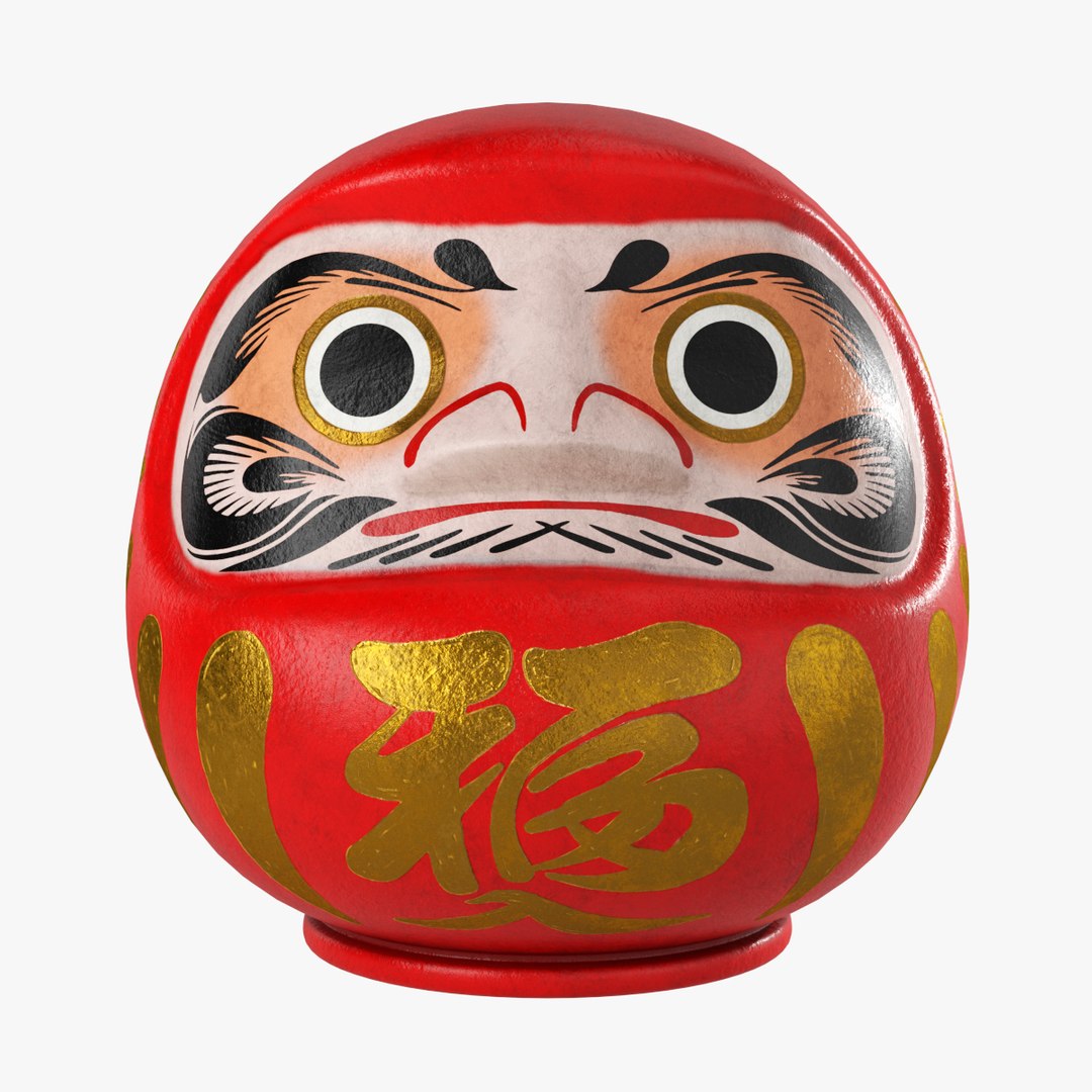 daruma doll 3D model https://p.turbosquid.com/ts-thumb/Xl/ADenSt/KhfvXL2t/daruma_doll_render1/jpg/1592989461/1920x1080/fit_q87/d860ab85a7b516ce7d81391edc6bba4793439588/daruma_doll_render1.jpg