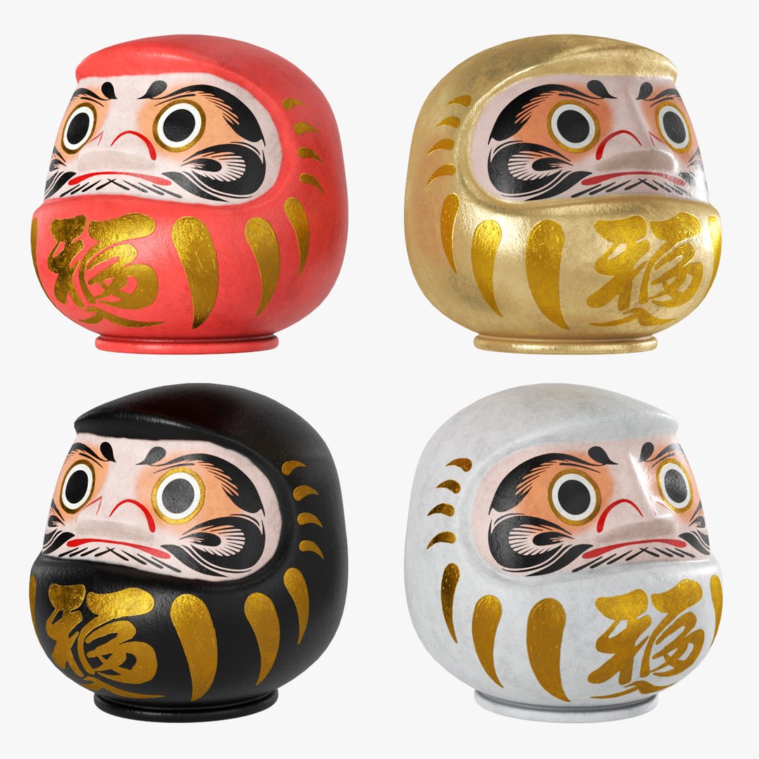 daruma doll 3D model https://p.turbosquid.com/ts-thumb/Xl/ADenSt/pvbL427i/daruma_doll_render_all4/jpg/1592989461/1920x1080/fit_q87/afd3c1f34d69148a89ccf561a74c697ee3bfbc1e/daruma_doll_render_all4.jpg