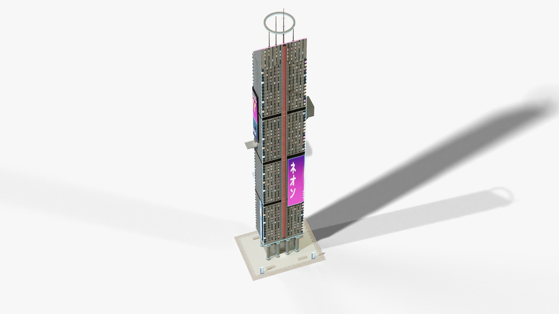 3D Cyberpunk Monolith Skyscraper - Futuristic Black Tower with Curved Screens PBR https://p.turbosquid.com/ts-thumb/Xl/CuDTpB/Bu/08_monolith_08_aerial/jpg/1792750484/1920x1080/fit_q87/17246ef09d02c84a4f0caebee57440dee5548342/08_monolith_08_aerial.jpg