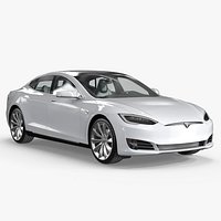 Tesla Model S Basic Interior