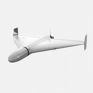 Shahed 136 drone Low-poly