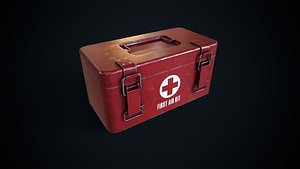 3D Metal first aid kit