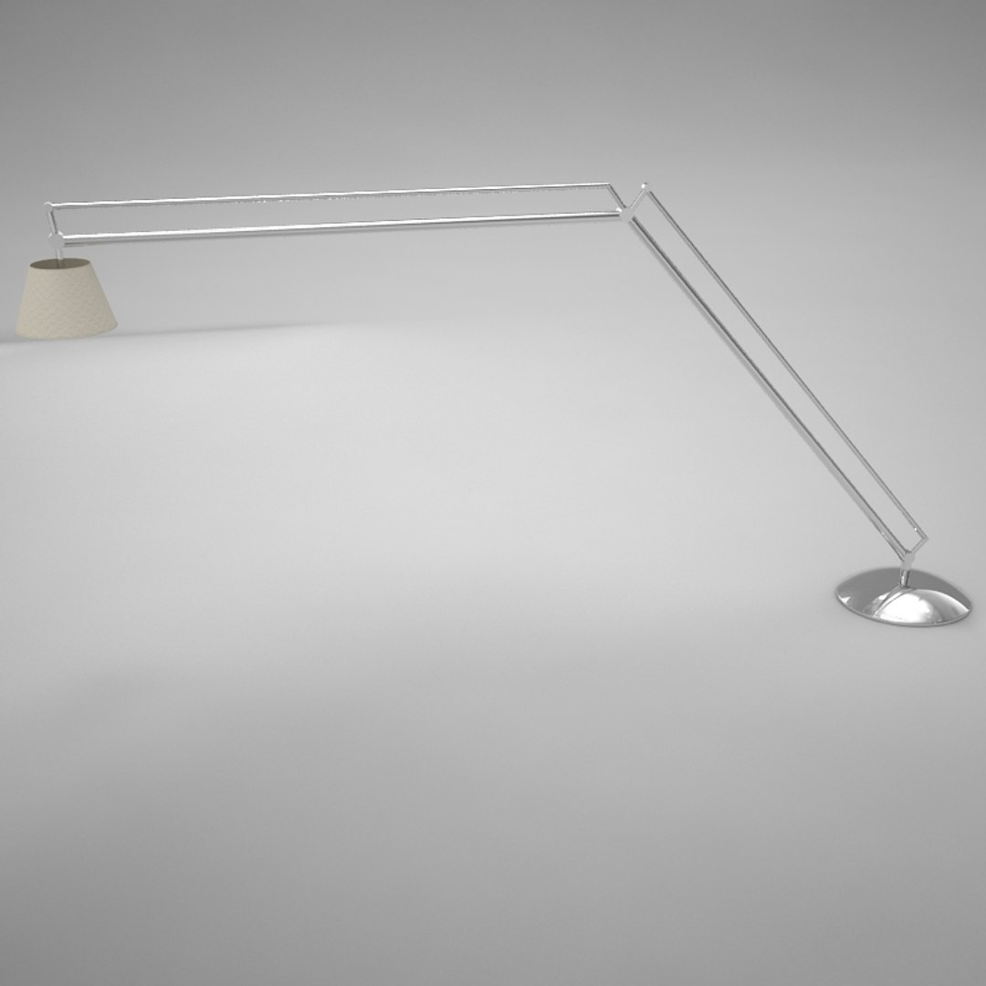 3d Lamp Scene Model