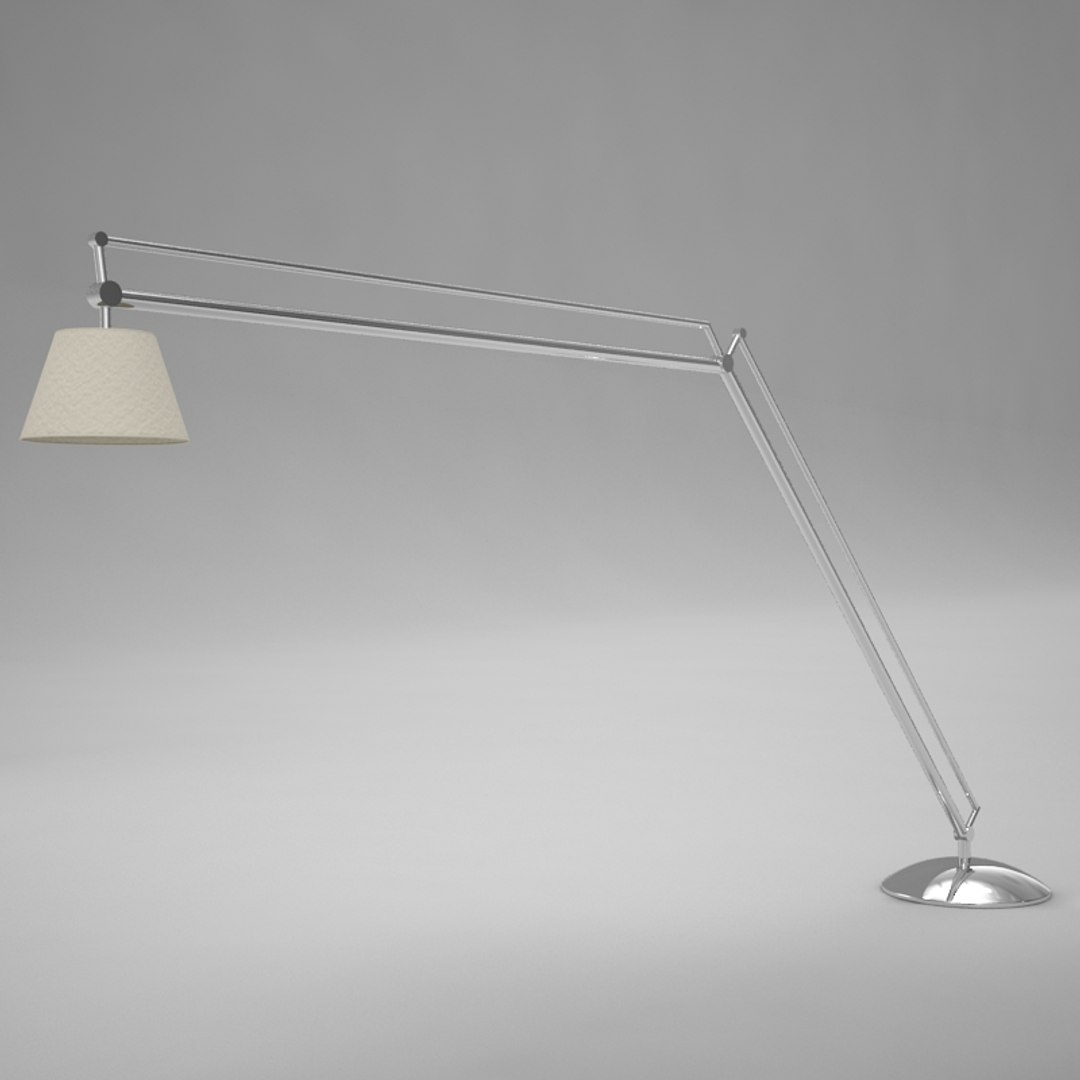 3d Lamp Scene Model