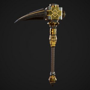 3D model Futuristic WarPick