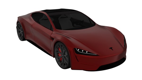 Tesla roadster 3D - TurboSquid 1960129