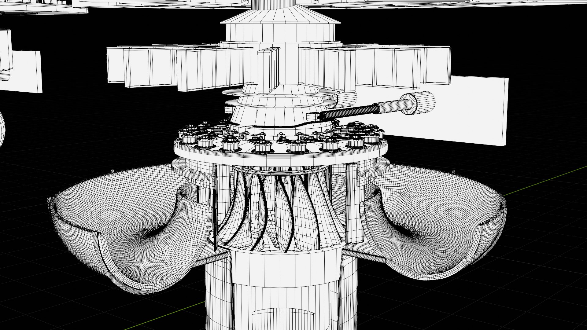 Francis Turbine Cutaway model https://p.turbosquid.com/ts-thumb/Xl/NDOnPe/eQ/w7/png/1776540981/1920x1080/fit_q87/858b90ea656de201413c52adc81af9a8c19445a3/w7.jpg