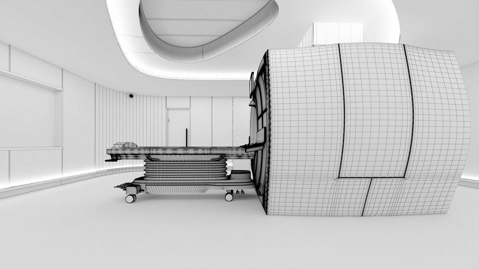 Modern PET and MRI Room 3D model - TurboSquid 2042657