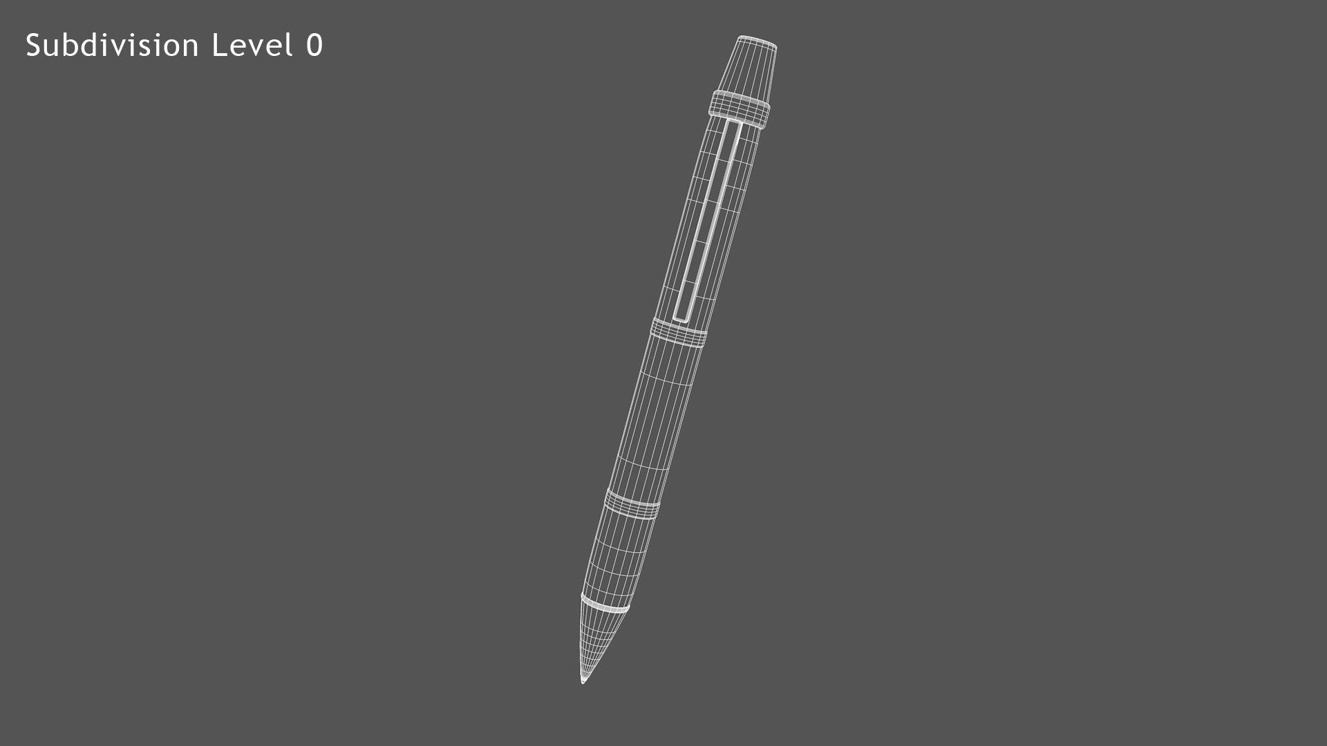 Blue Ballpoint Pen 3D Model - TurboSquid 1883256