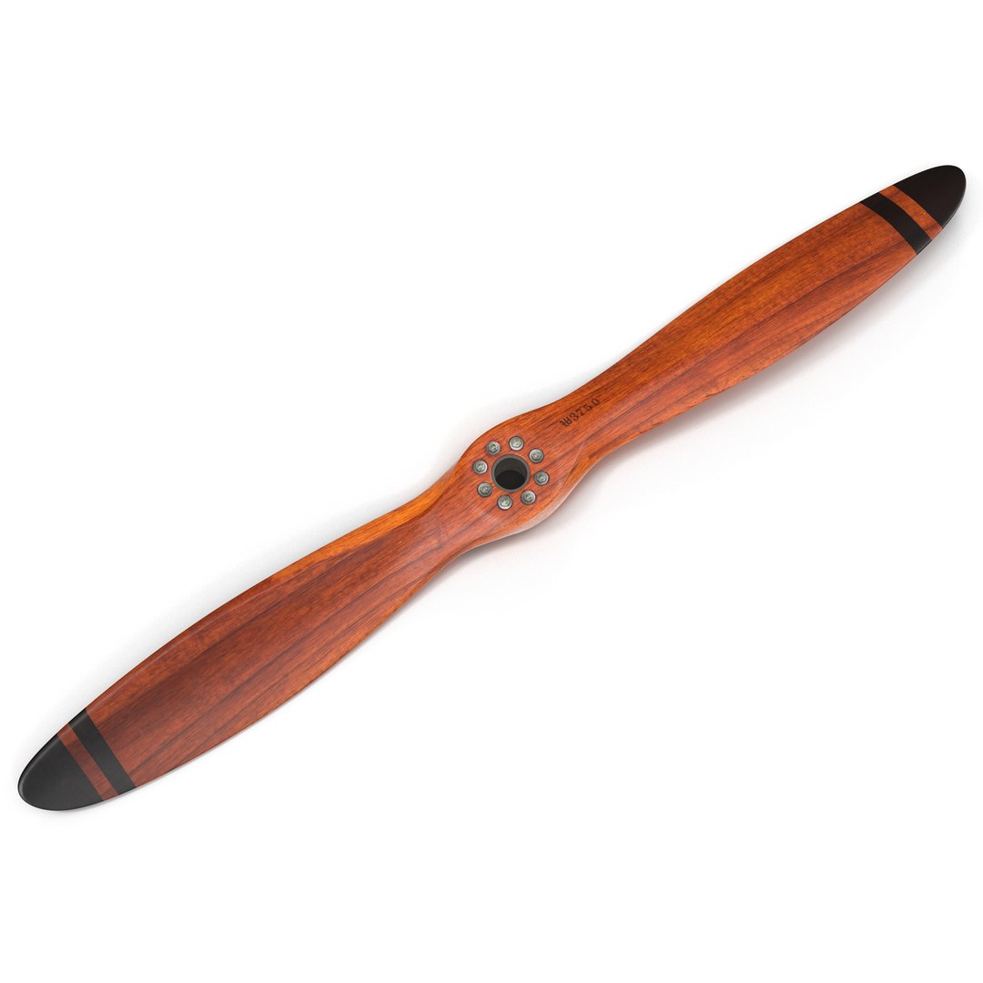Propeller Blade 2 3D model preview