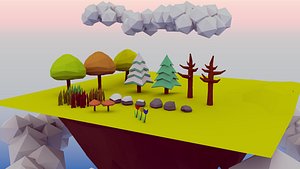 Small Lowpoly nature pack