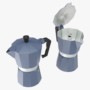 Classic stovetop espresso coffee maker model