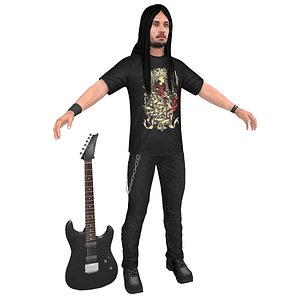 guitar player model
