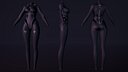 Stylized Cyberpunk Suit