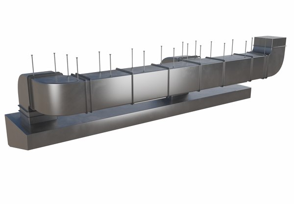 3D Air Ventilation Duct model