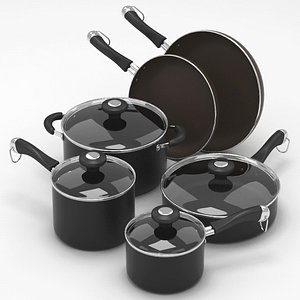 Kitchen pots set