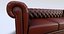 Ensemble de canapé Chesterfield en cuir