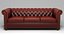 Ensemble de canapé Chesterfield en cuir