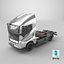 트럭 BYD ETM6 섀시 화이트