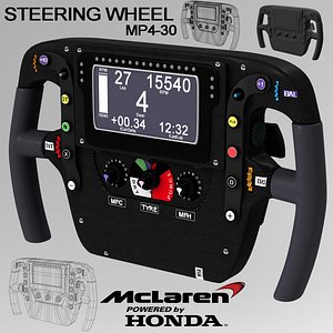 Mp4 30 Steering wheel