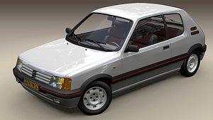 Peugeot 205 GTI 1992 3D